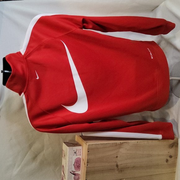 Nike Double Swoosh zipup workout jacket Activewear gym clothes S - Picture 2 of 3